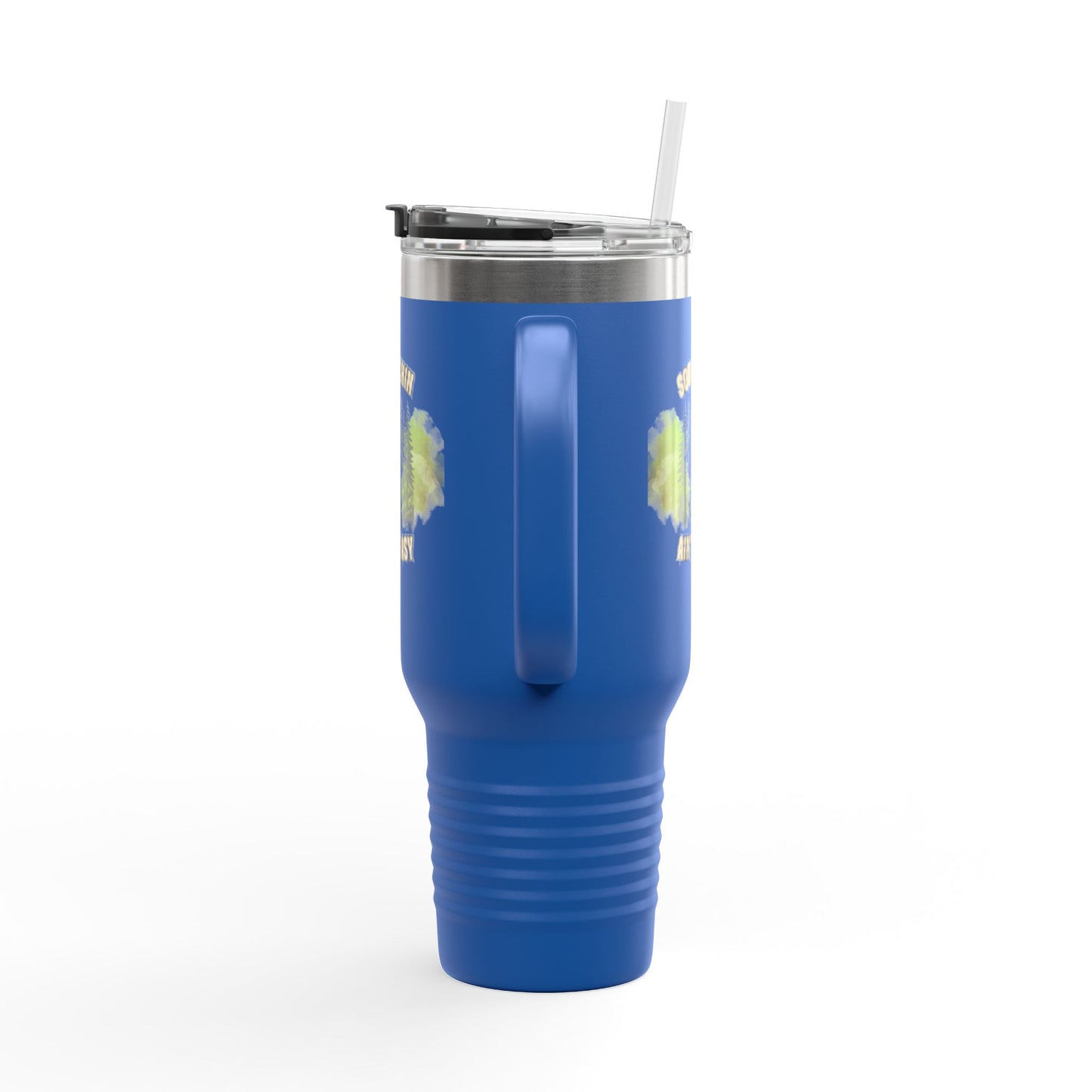"Squatchin’ Ain’t Easy" 40oz Bigfoot Insulated Travel Tumbler