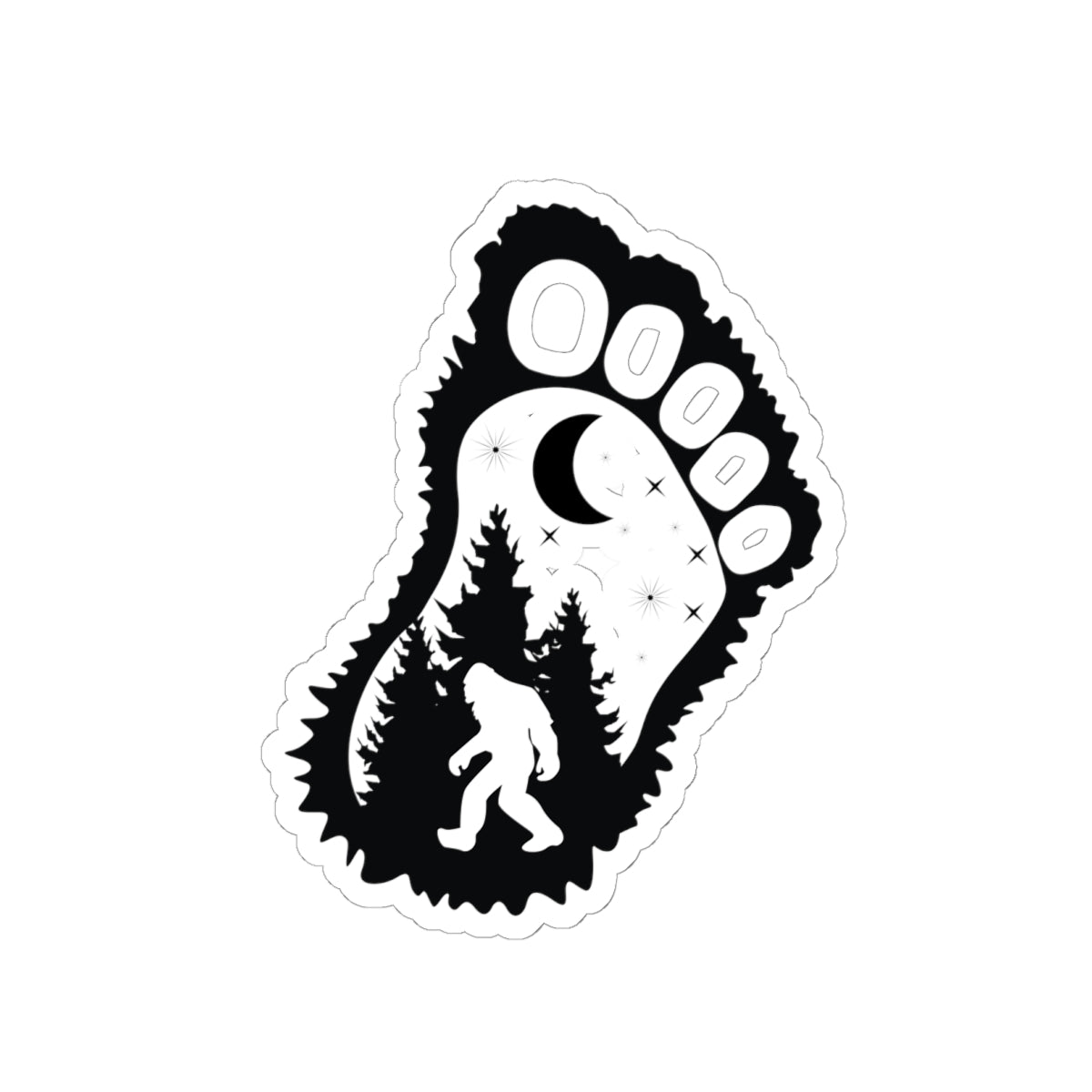 Bigfoot Stickers – Legendary Style for Any Surface!