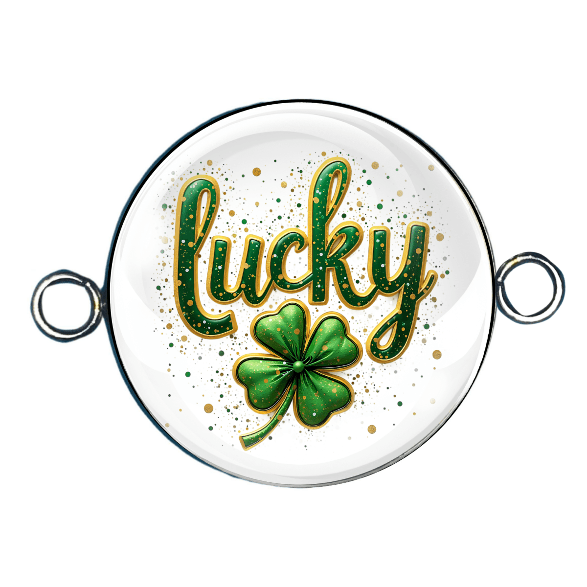 2 hole Lucky Bracelet Charms