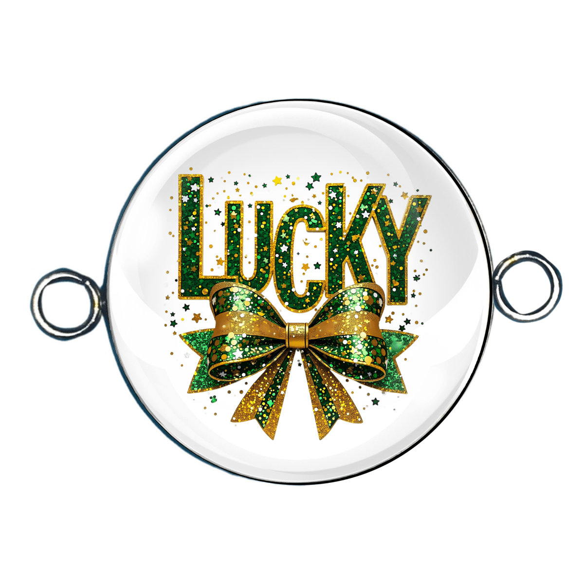 Double Eyelet Lucky Bracelet Charms