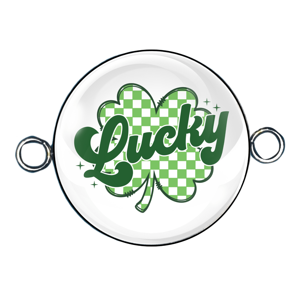 Double Eyelet Lucky Bracelet Charms