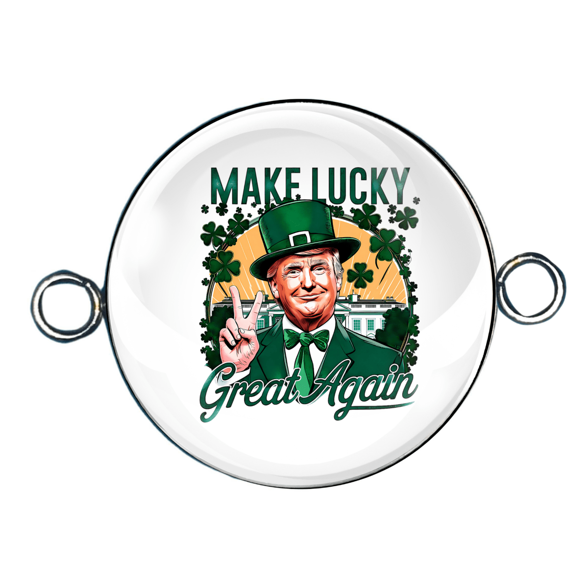 2 hole Lucky Bracelet Charms