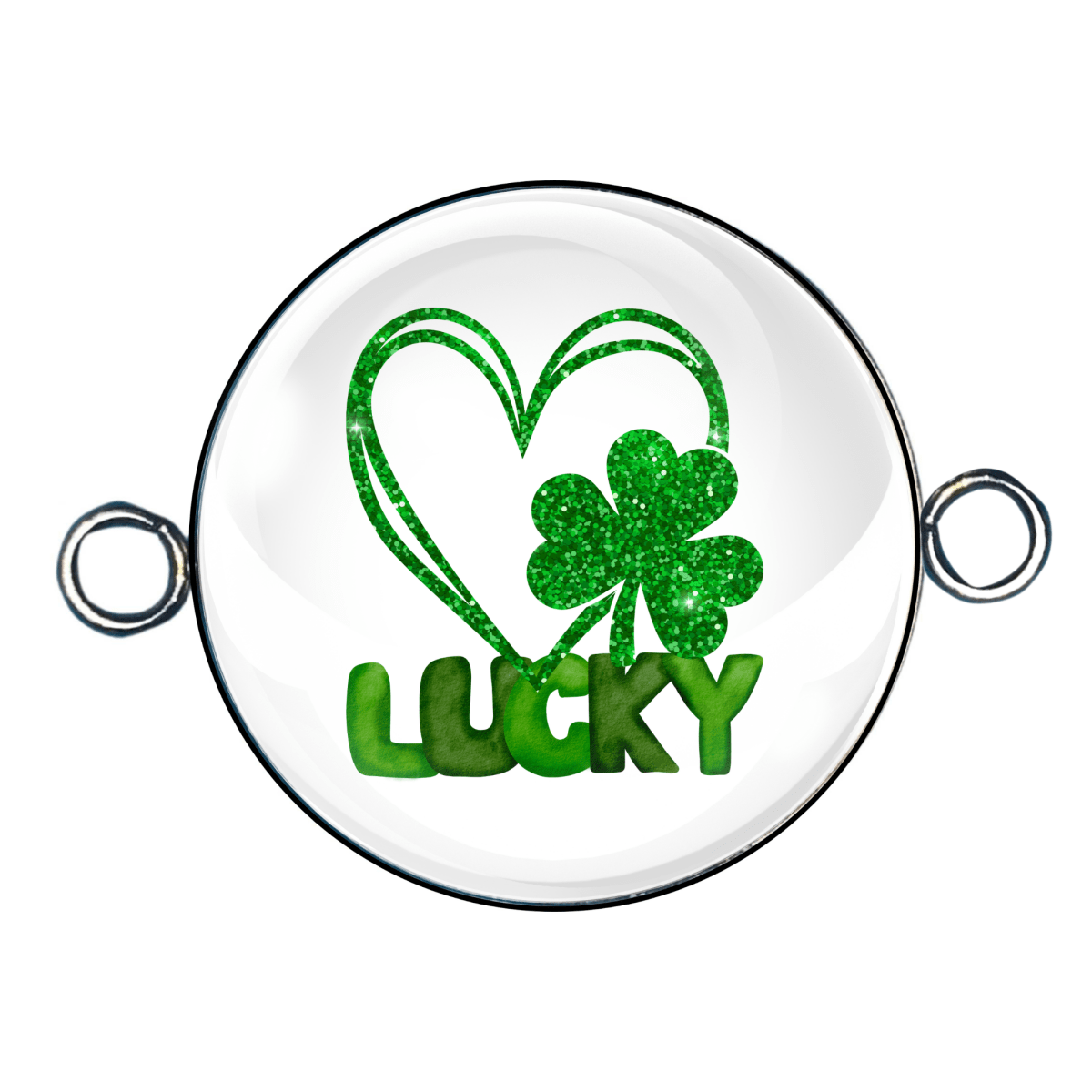 2 hole Lucky Bracelet Charms