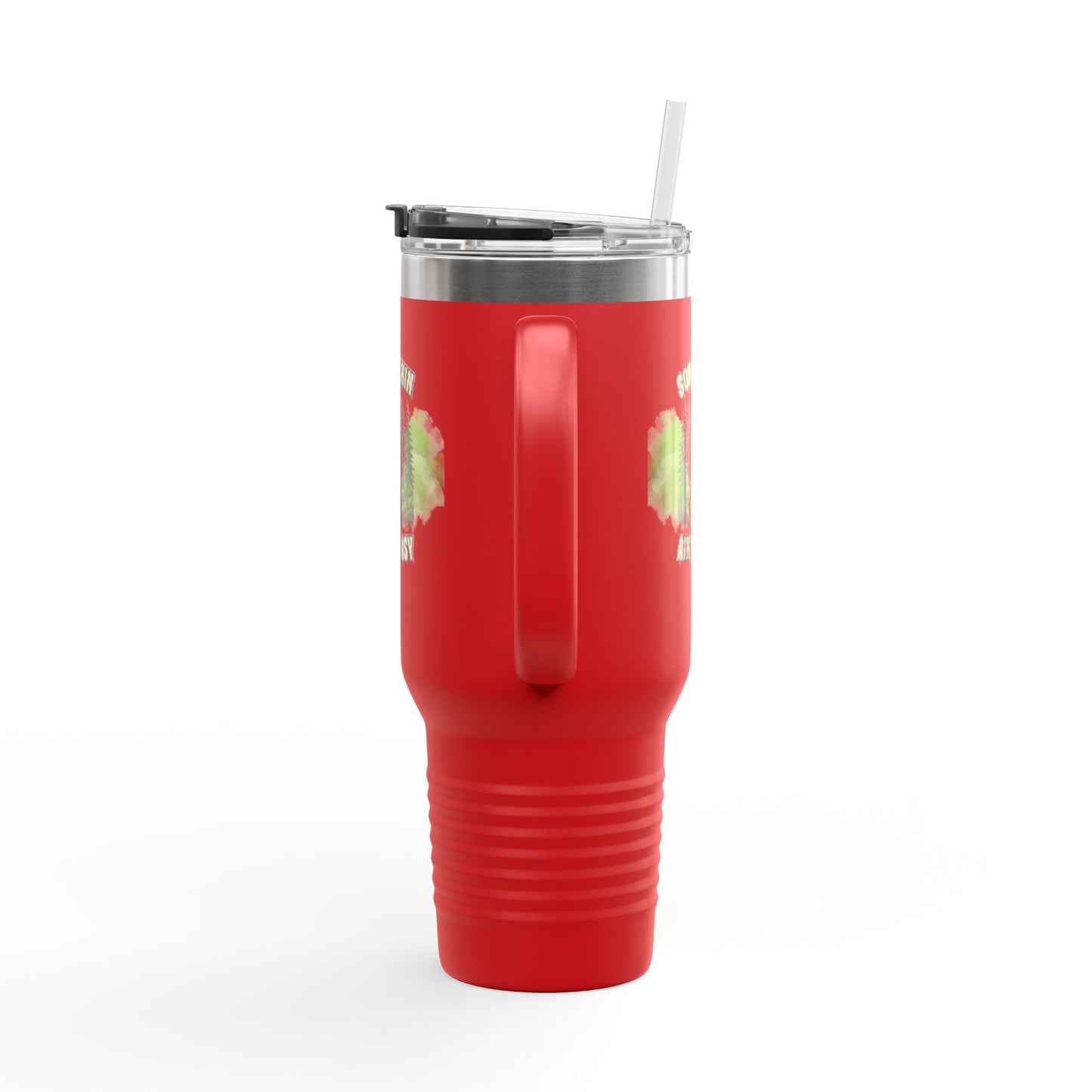 "Squatchin’ Ain’t Easy" 40oz Bigfoot Insulated Travel Tumbler