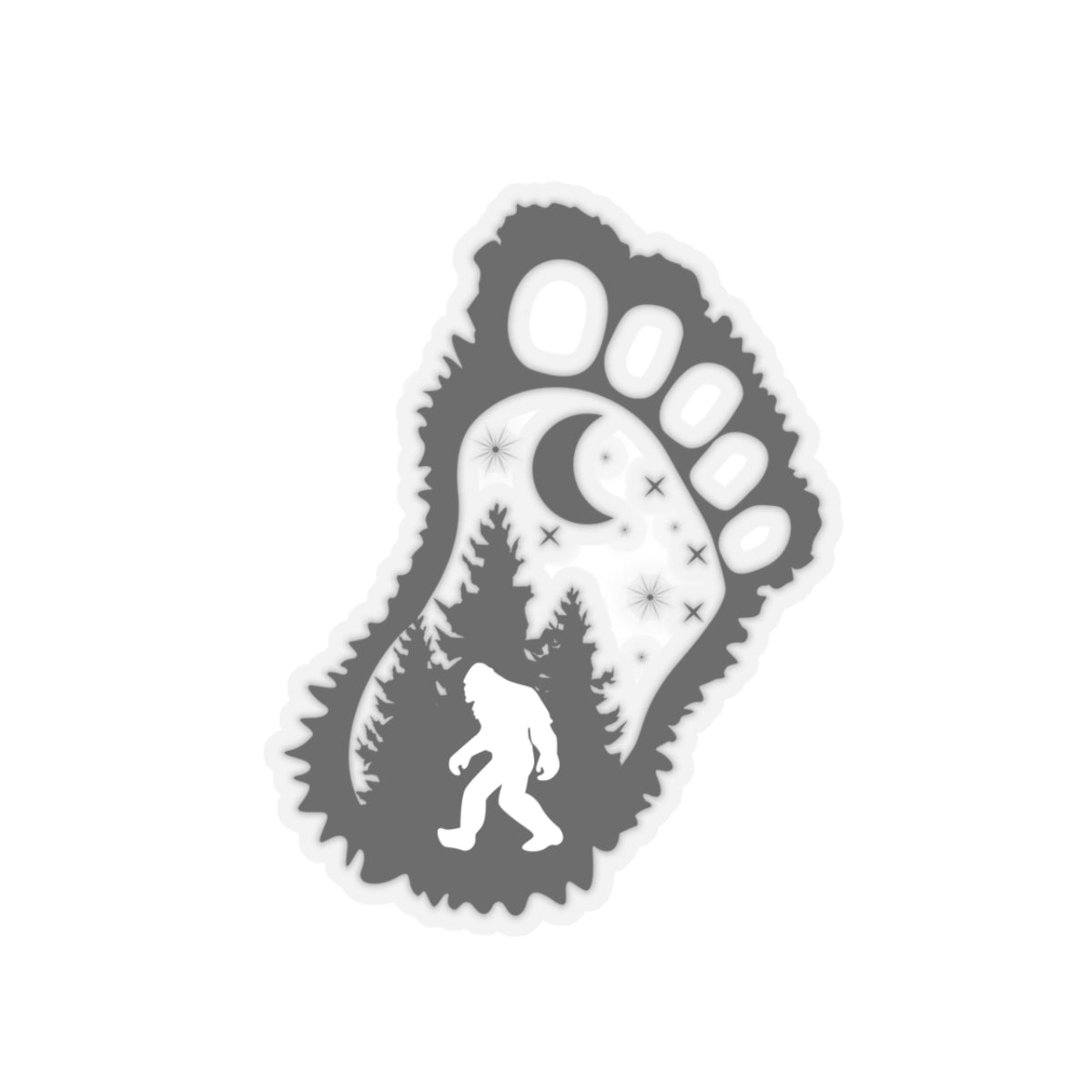 Bigfoot Stickers – Legendary Style for Any Surface!