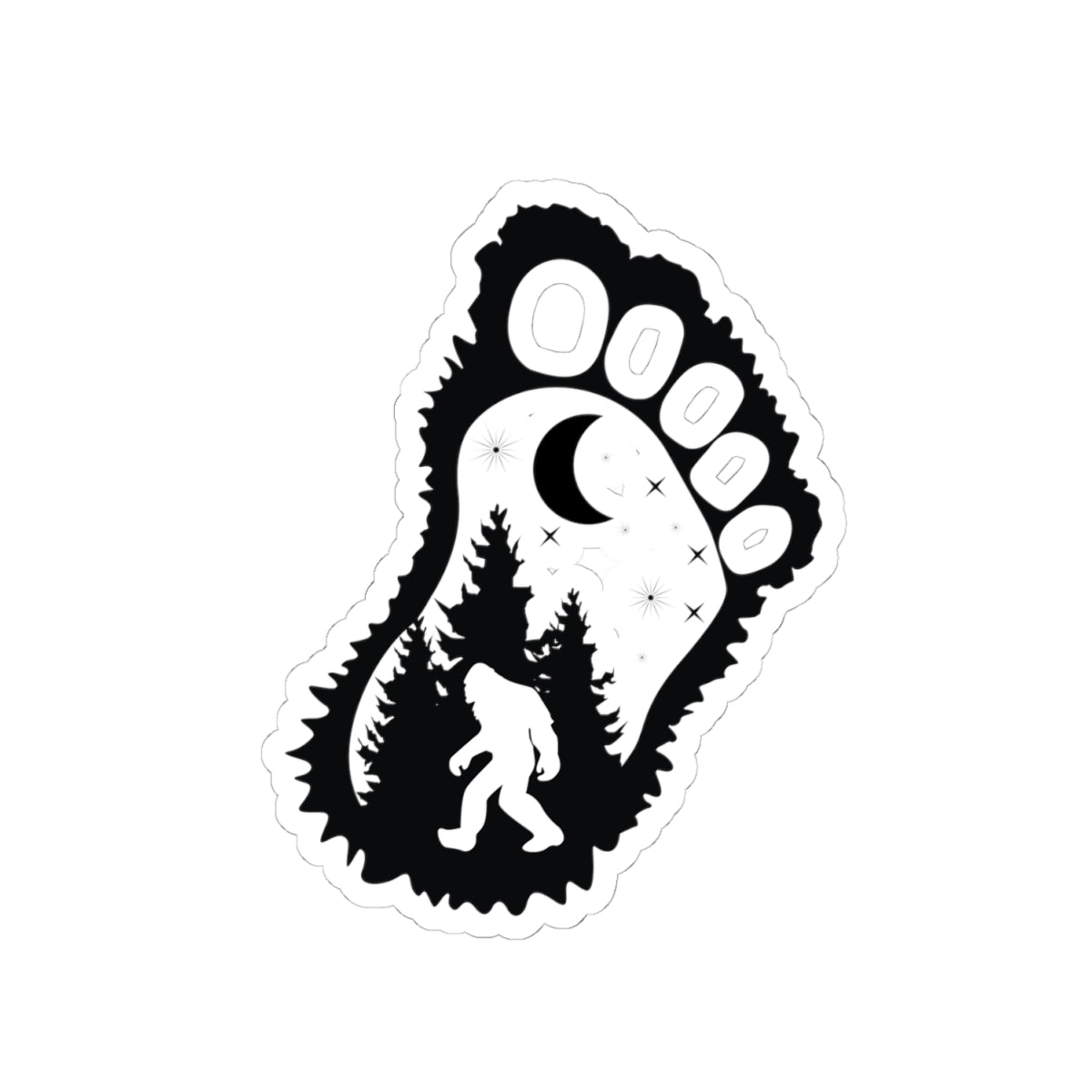 Bigfoot Stickers – Legendary Style for Any Surface!