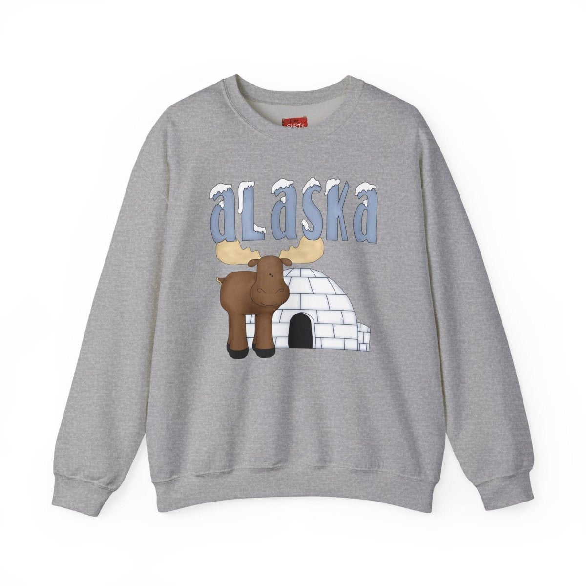 Alaska Unisex Sweatshirt - Mountain Wilderness Adventure Nature Explorer Top,