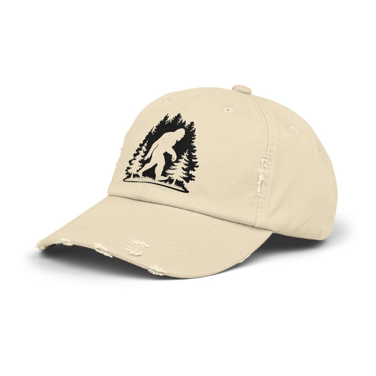 Believe in Bigfoot? Rock This Distressed Cryptid Hunter Cap!