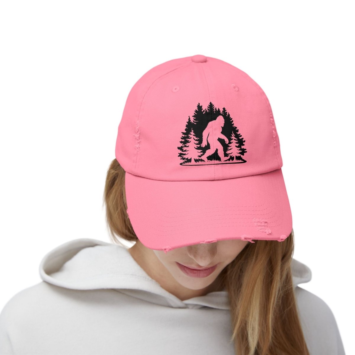 Believe in Bigfoot? Rock This Distressed Cryptid Hunter Cap!