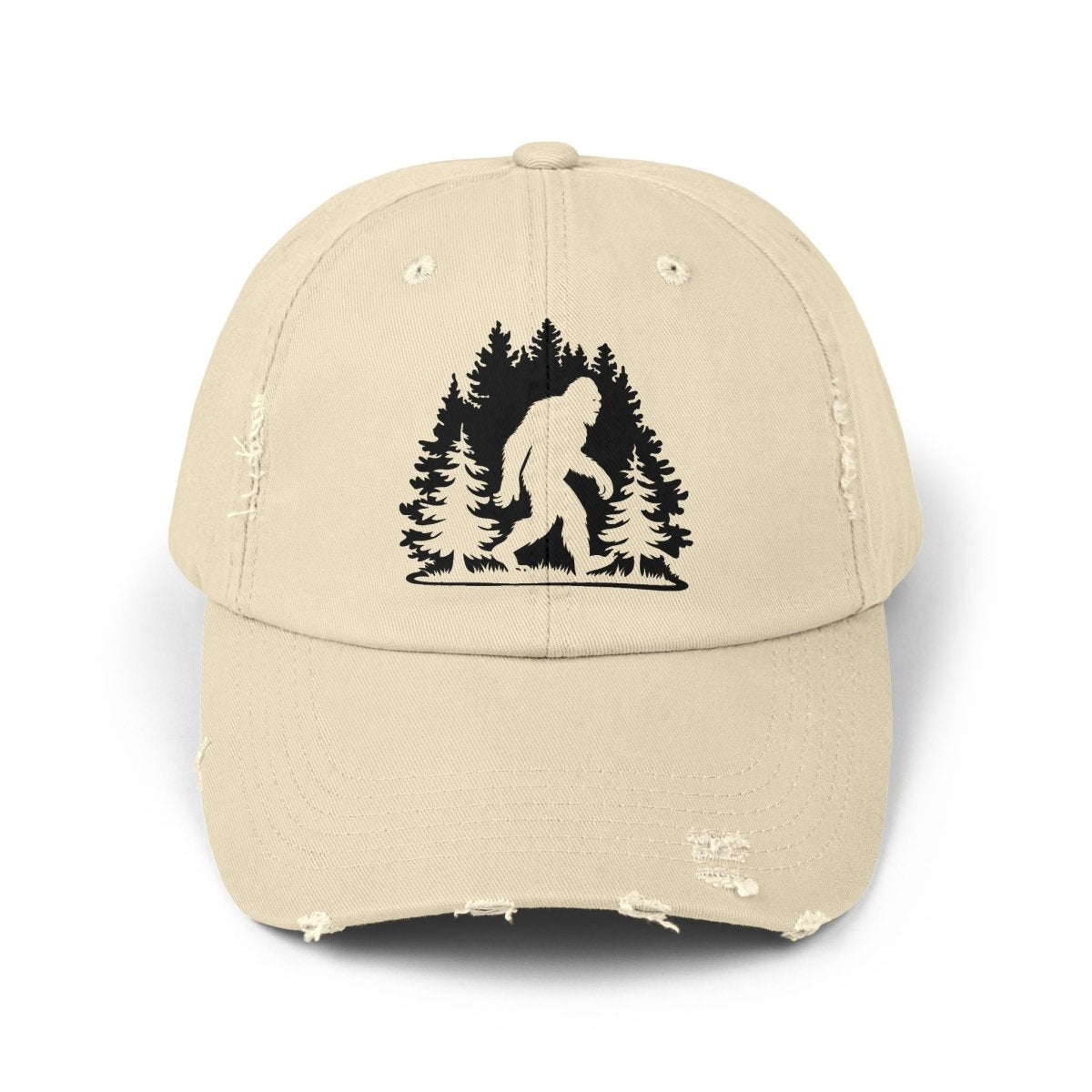 Believe in Bigfoot? Rock This Distressed Cryptid Hunter Cap!