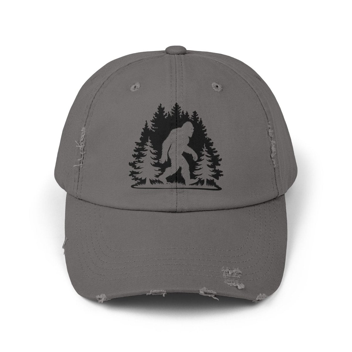 Believe in Bigfoot? Rock This Distressed Cryptid Hunter Cap!