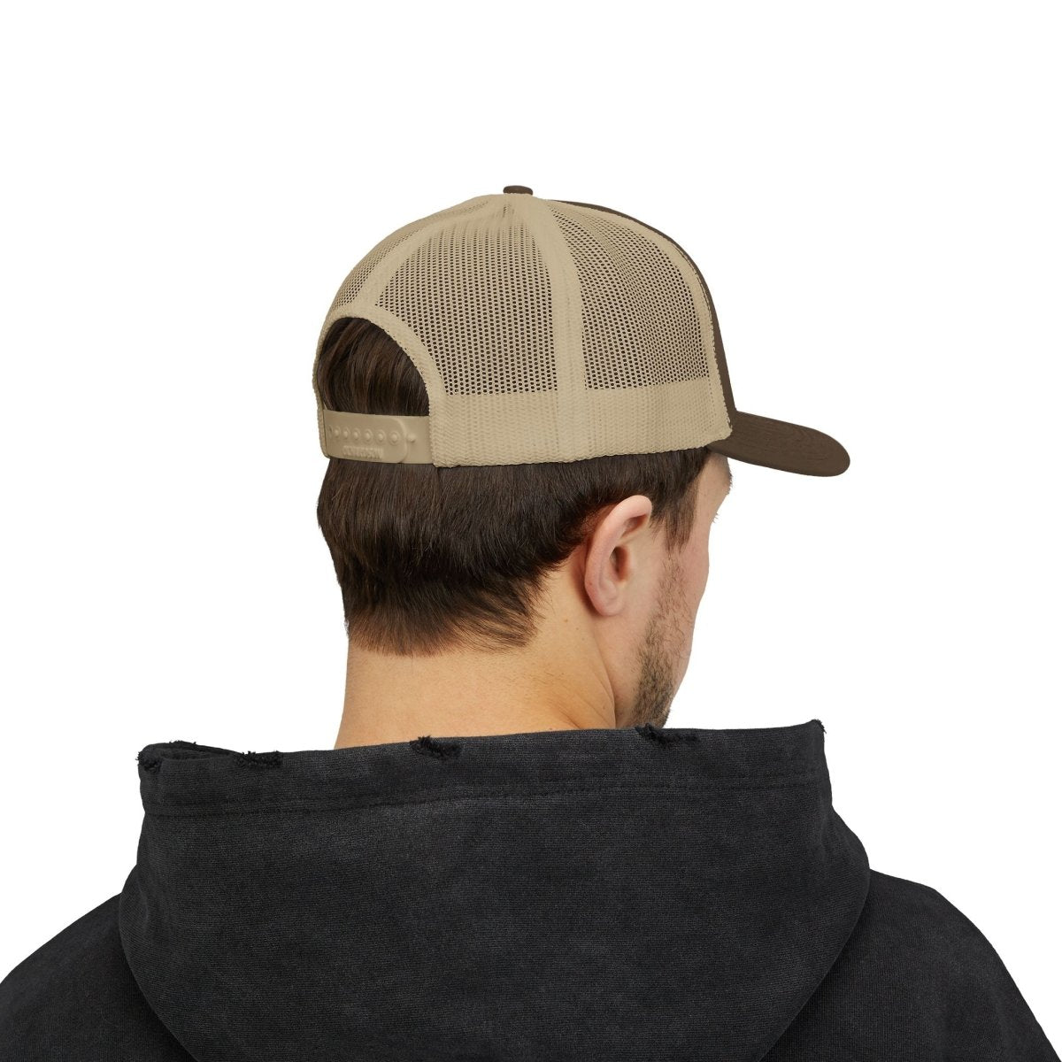 “Believe in the Unknown” Bigfoot Trucker Hat – Mountain Forest Design