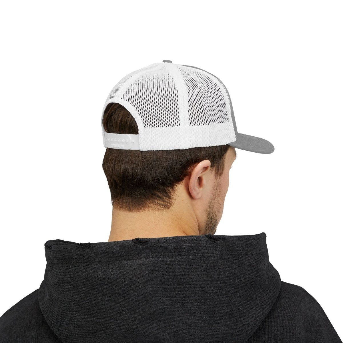 “Believe in the Unknown” Bigfoot Trucker Hat – Mountain Forest Design