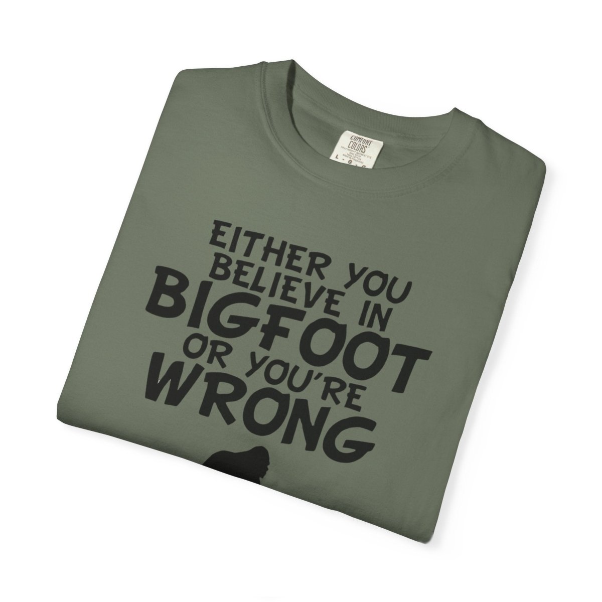 Bigfoot Believer Unisex Tee, Sasquatch Fan Shirt, Cryptid Enthusiast Top, Funny