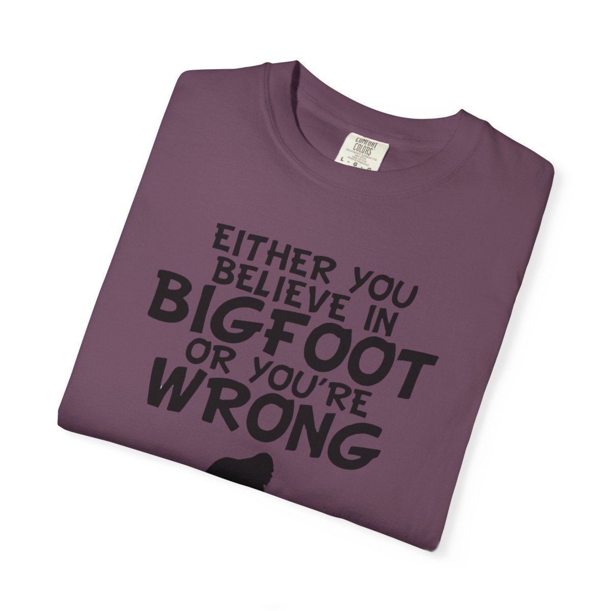 Bigfoot Believer Unisex Tee, Sasquatch Fan Shirt, Cryptid Enthusiast Top, Funny