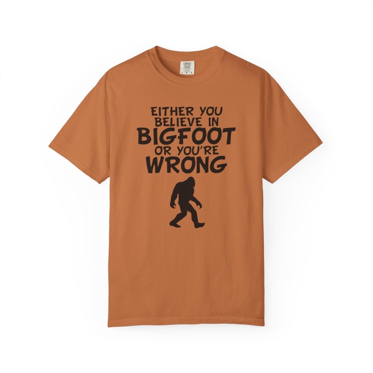 Bigfoot Believer Unisex Tee, Sasquatch Fan Shirt, Cryptid Enthusiast Top, Funny