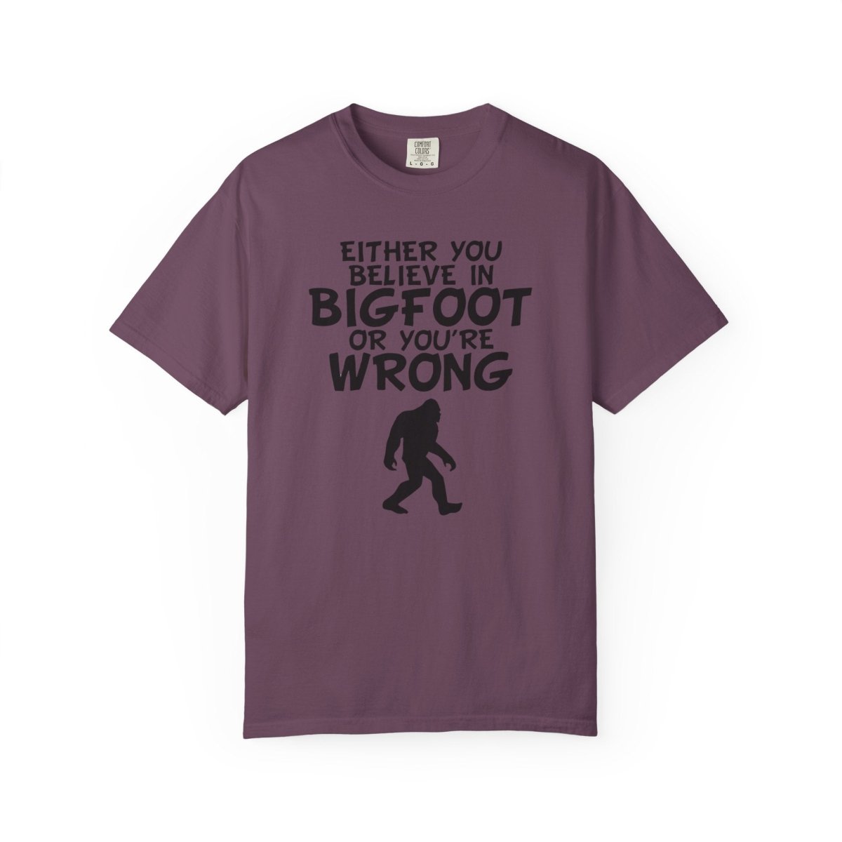 Bigfoot Believer Unisex Tee, Sasquatch Fan Shirt, Cryptid Enthusiast Top, Funny
