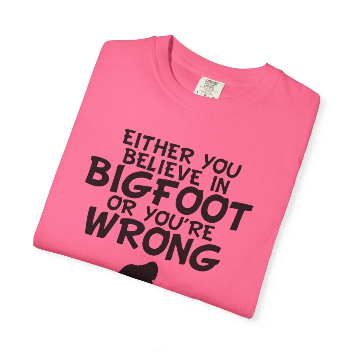 Bigfoot Believer Unisex Tee, Sasquatch Fan Shirt, Cryptid Enthusiast Top, Funny