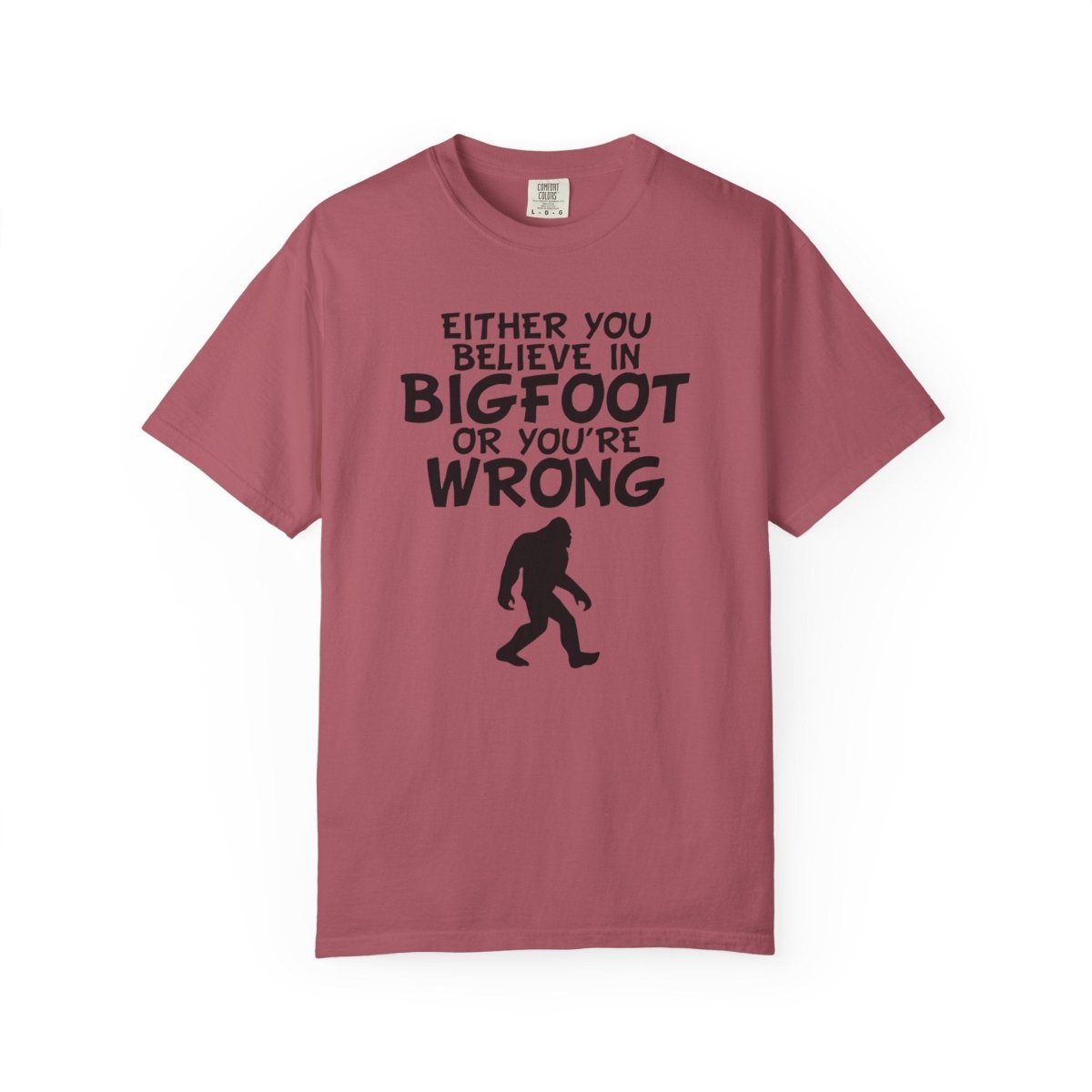 Bigfoot Believer Unisex Tee, Sasquatch Fan Shirt, Cryptid Enthusiast Top, Funny