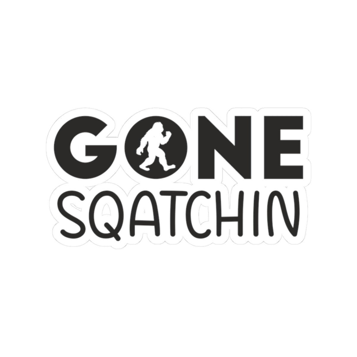 Bigfoot – Gone Squatchin' Stickers,