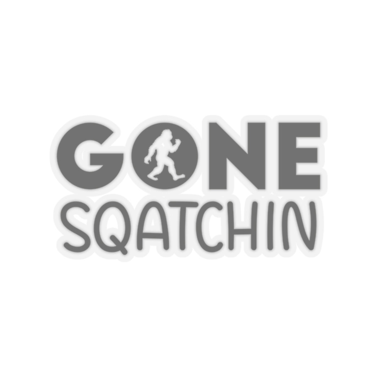 Bigfoot – Gone Squatchin' Stickers,