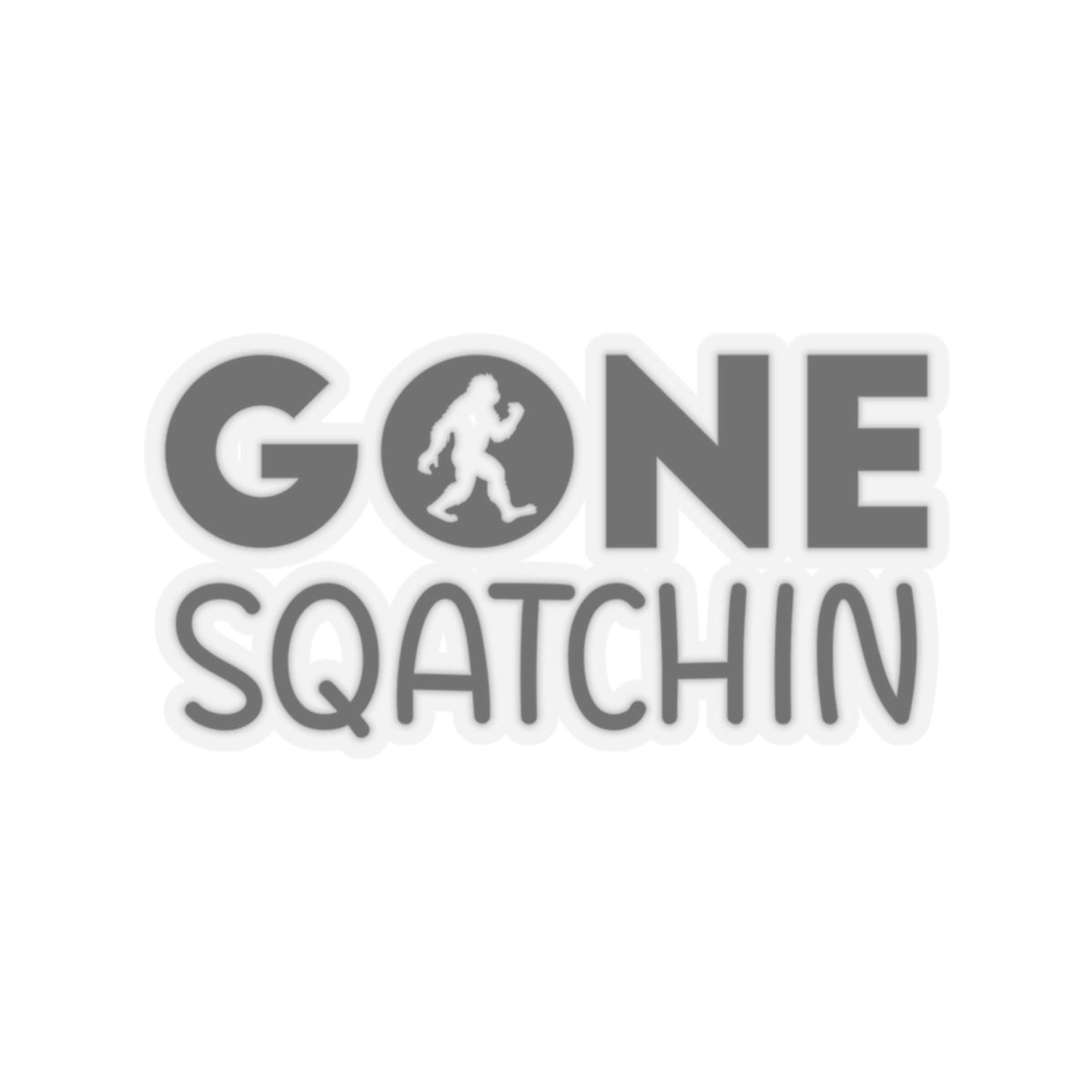 Bigfoot – Gone Squatchin' Stickers,