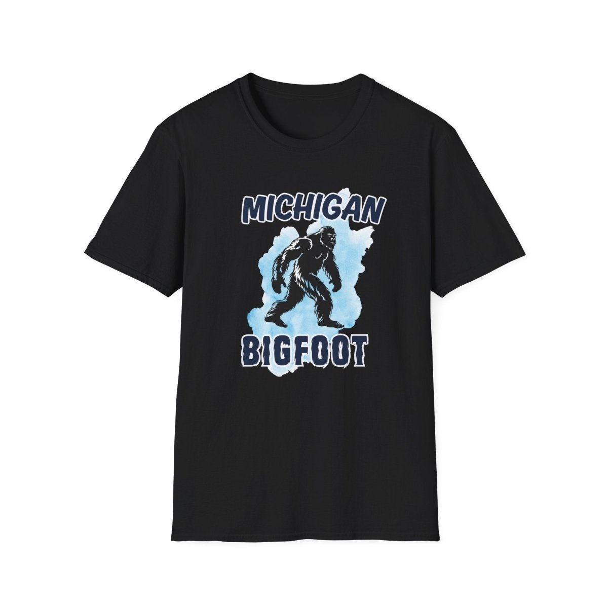 Bigfoot T-Shirt - Michigan Souvenir Unisex Softstyle Tee