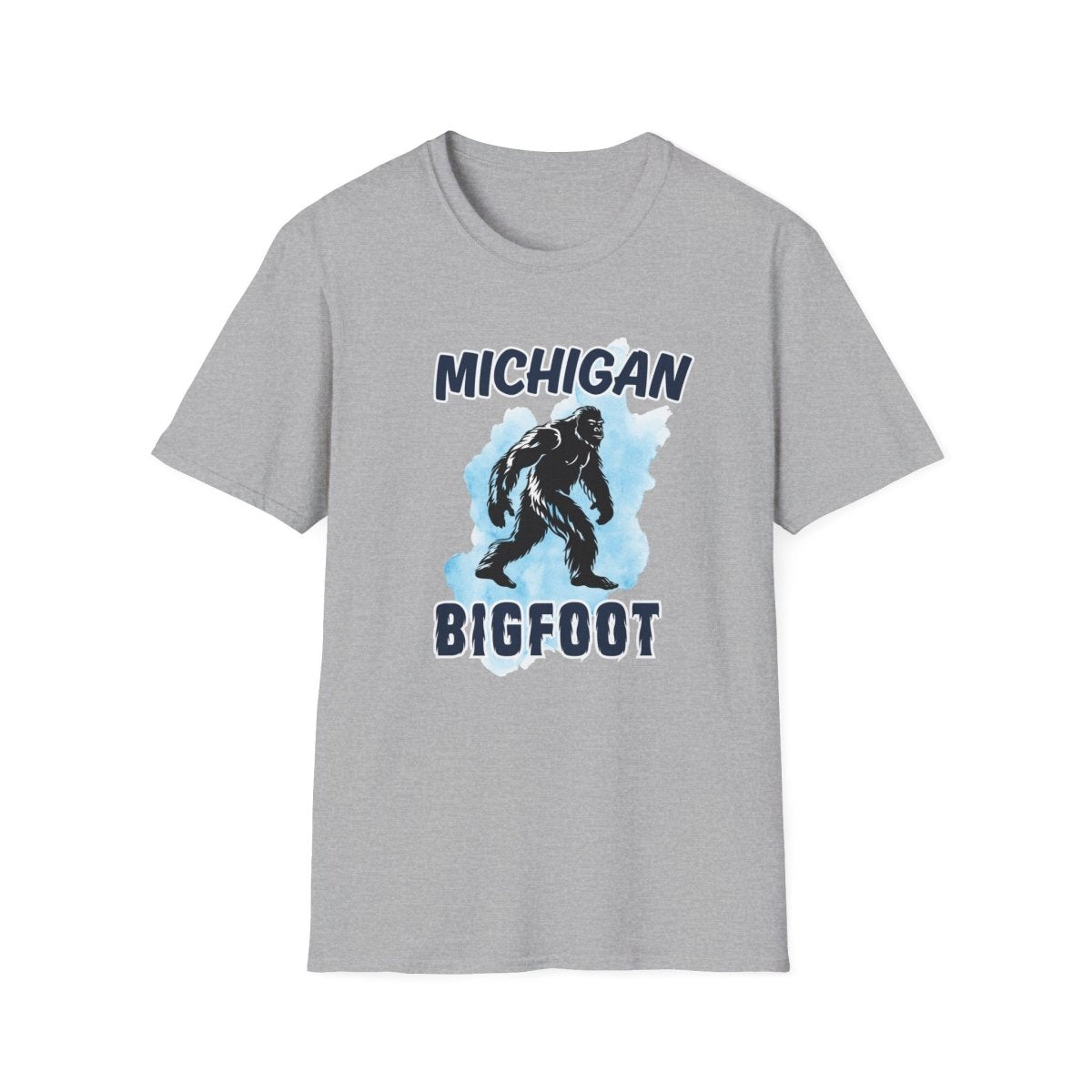 Bigfoot T-Shirt - Michigan Souvenir Unisex Softstyle Tee