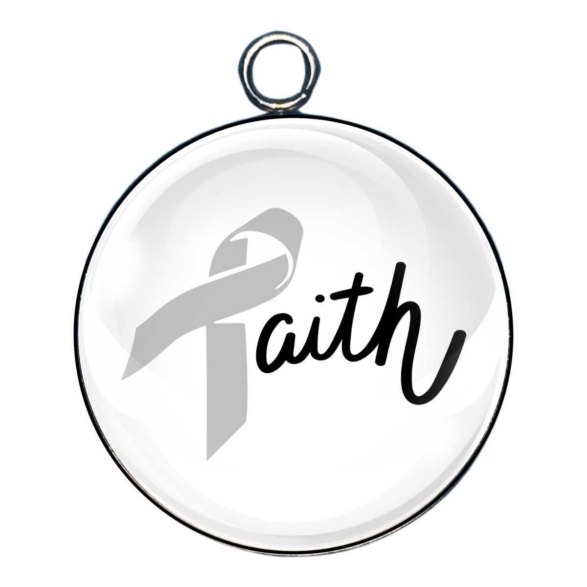 Cancer Awareness Ribbon Charms