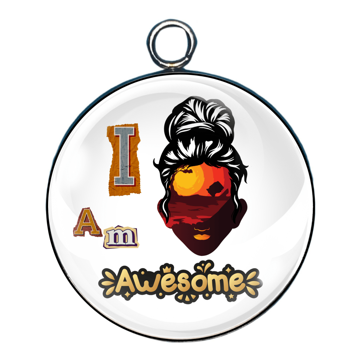 Charms of Africa Glass Cabochon Charms