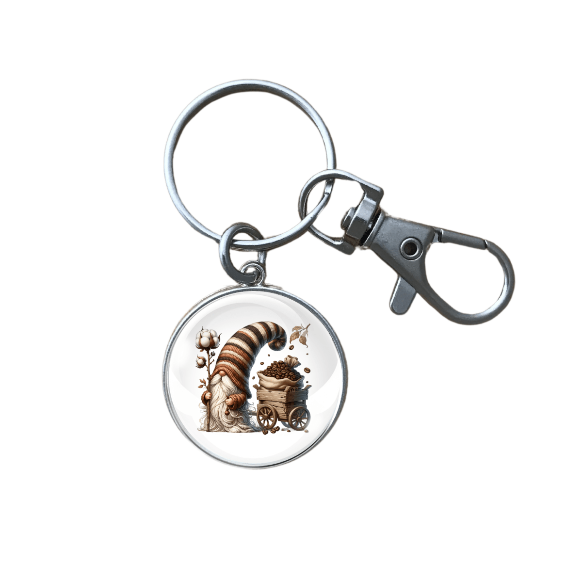 Coffee gnome Keyrings