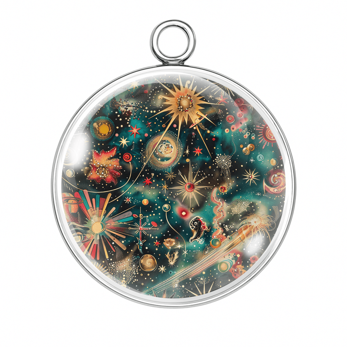 Style #5 feels like a galactic party—fireworks, stars, and swirling fun across the universe.