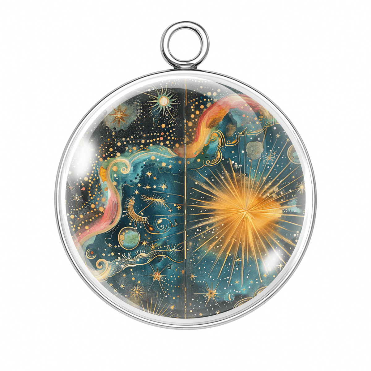 Style #8 blends light and color into one radiant galactic display—ideal for uplifting DIYs.