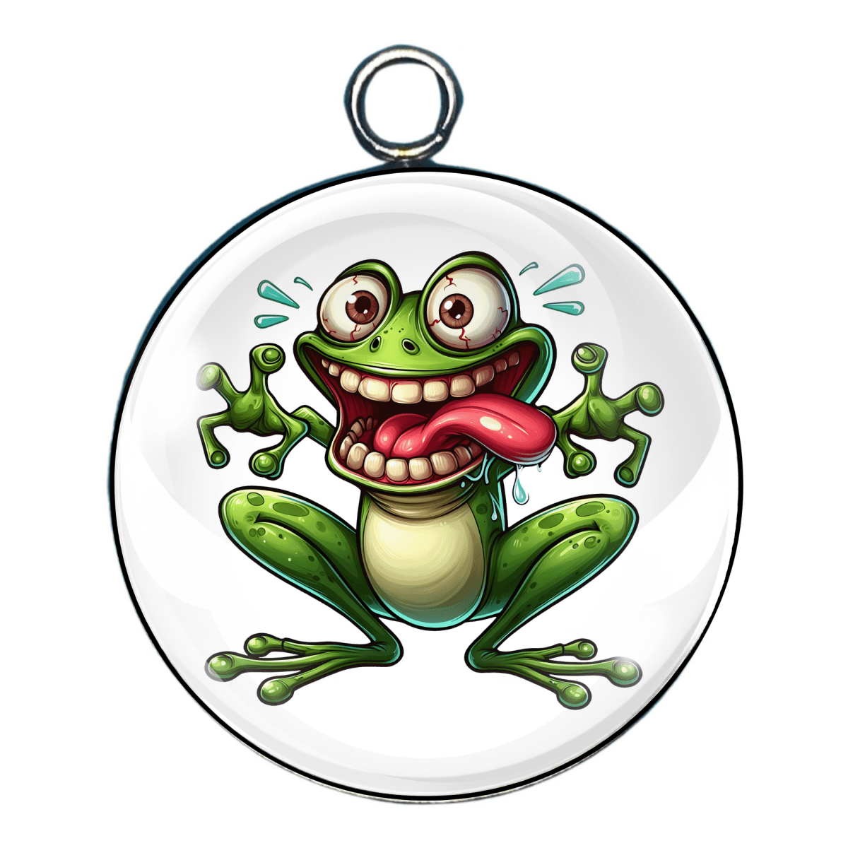 Crazy Cute Frog Charms