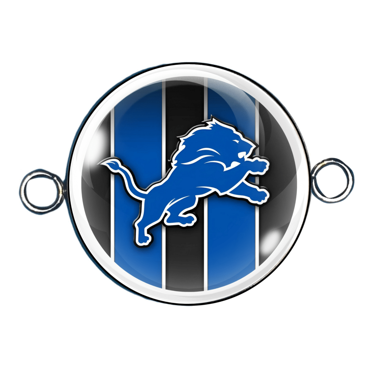lions 2 hoop bracelet charm