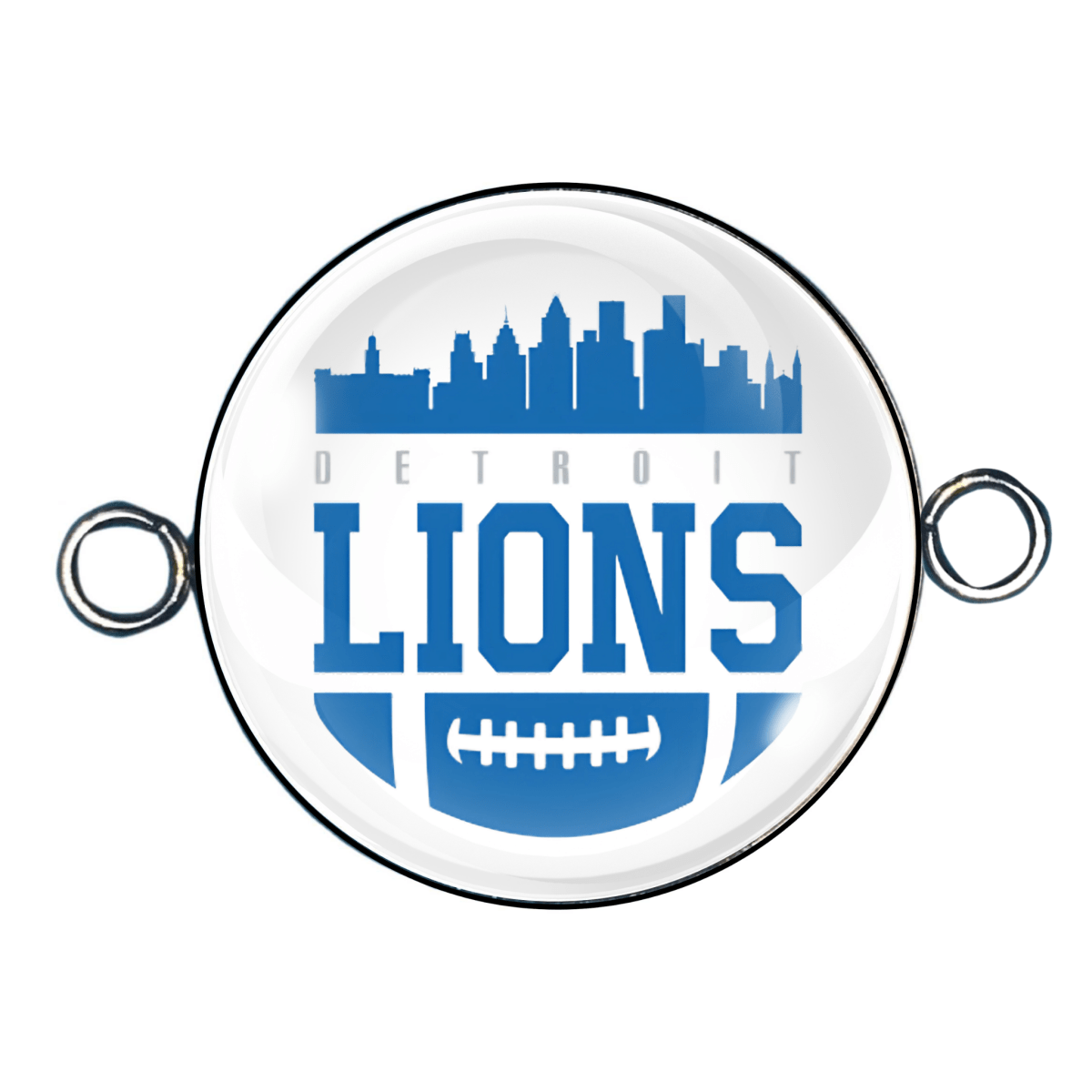 lions 2 hoop bracelet charm