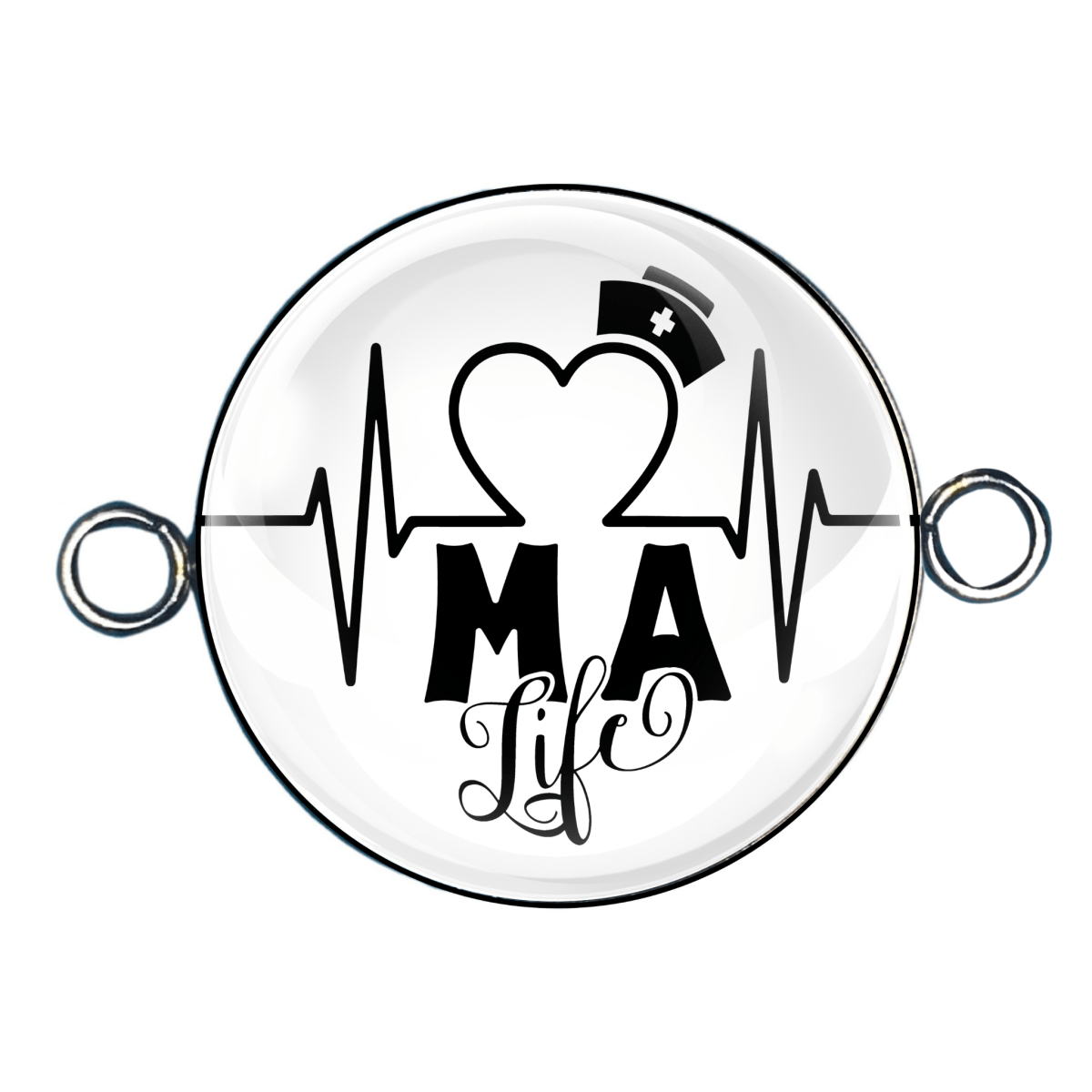 Double Eyelet Nurse Charms