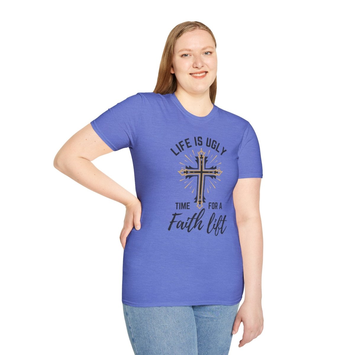 Faith Lift T-Shirt, Christian Tees, Religious Gift
