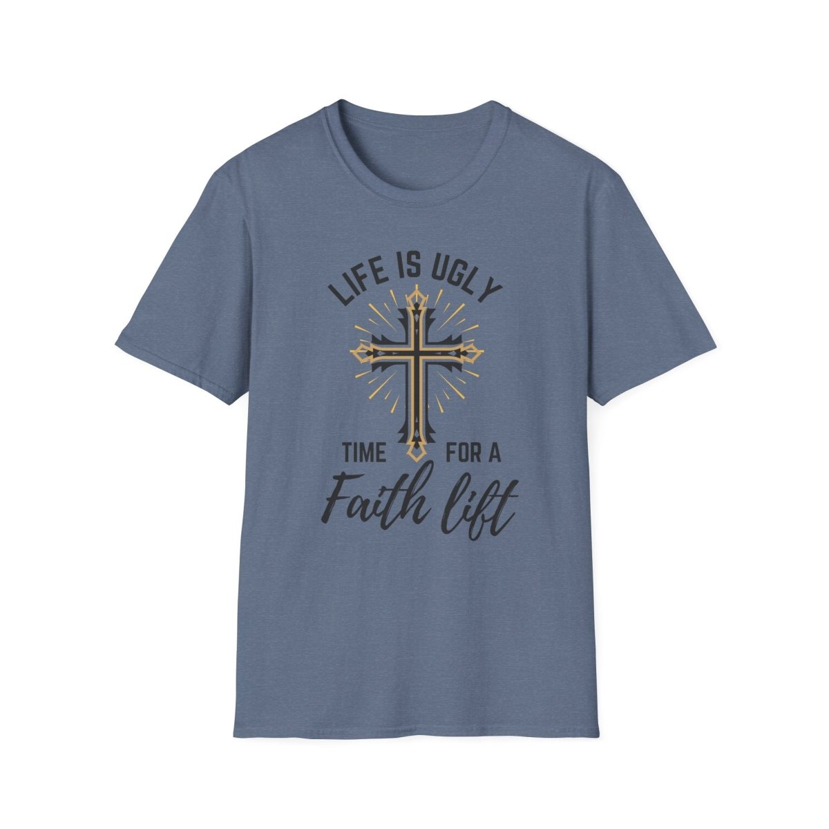 Faith Lift T-Shirt, Christian Tees, Religious Gift