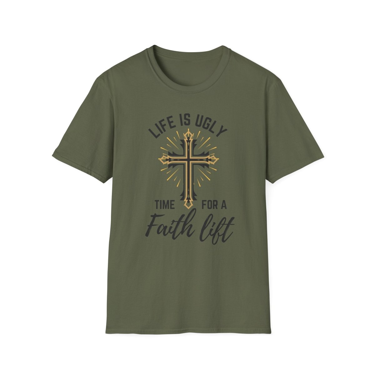Faith Lift T-Shirt, Christian Tees, Religious Gift