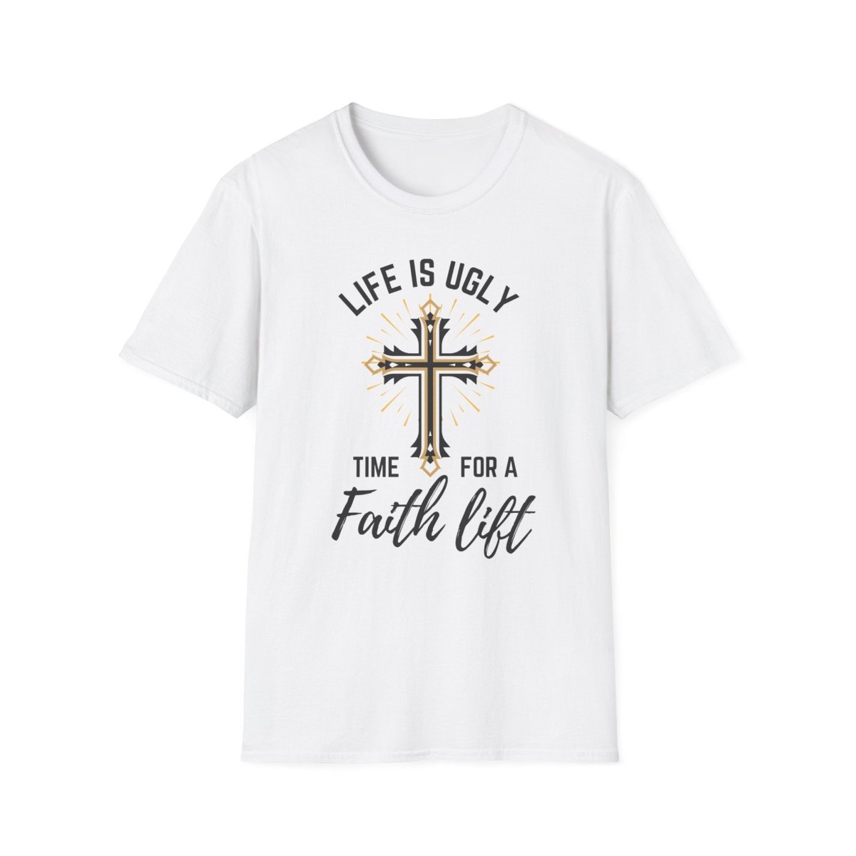 Faith Lift T-Shirt, Christian Tees, Religious Gift