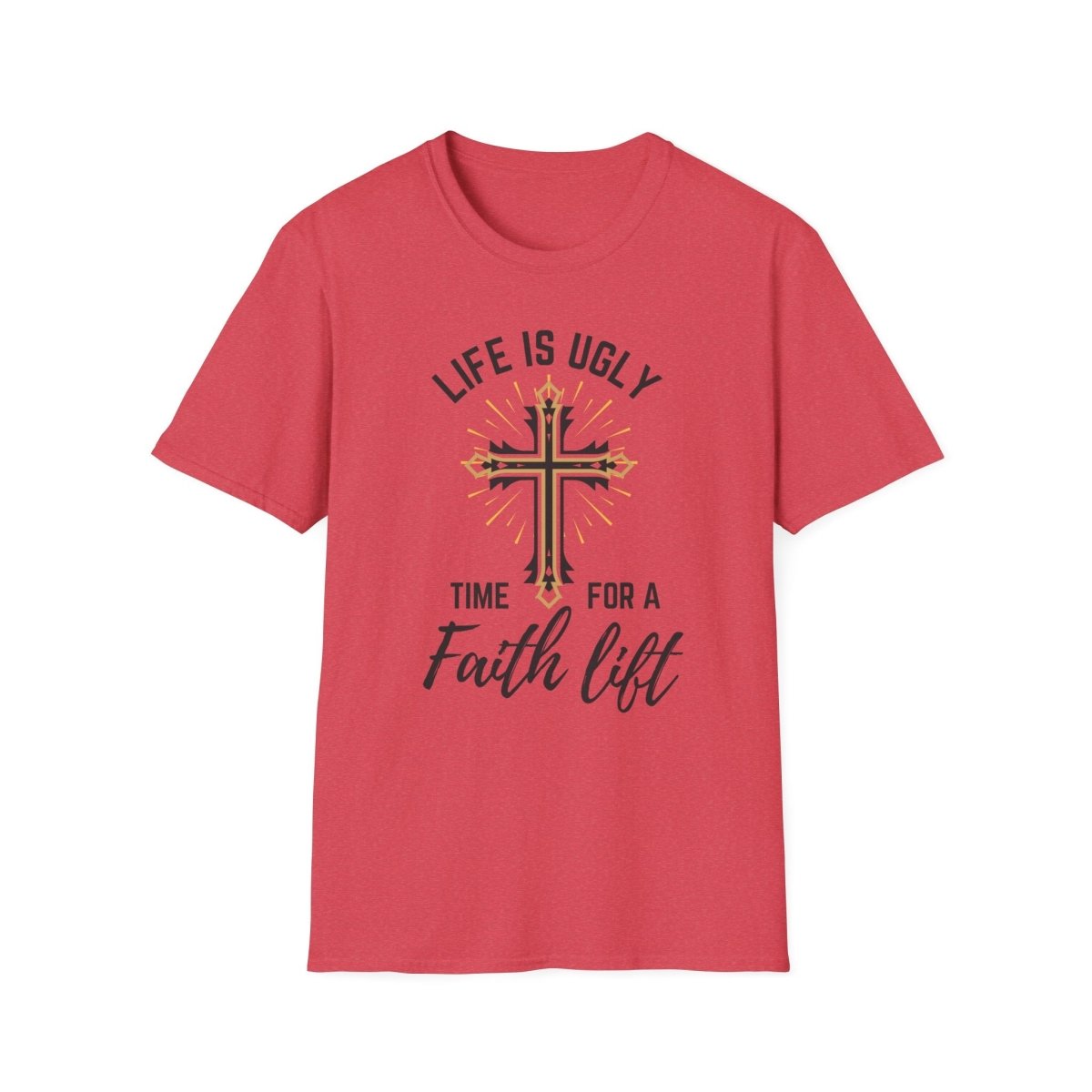 Faith Lift T-Shirt, Christian Tees, Religious Gift
