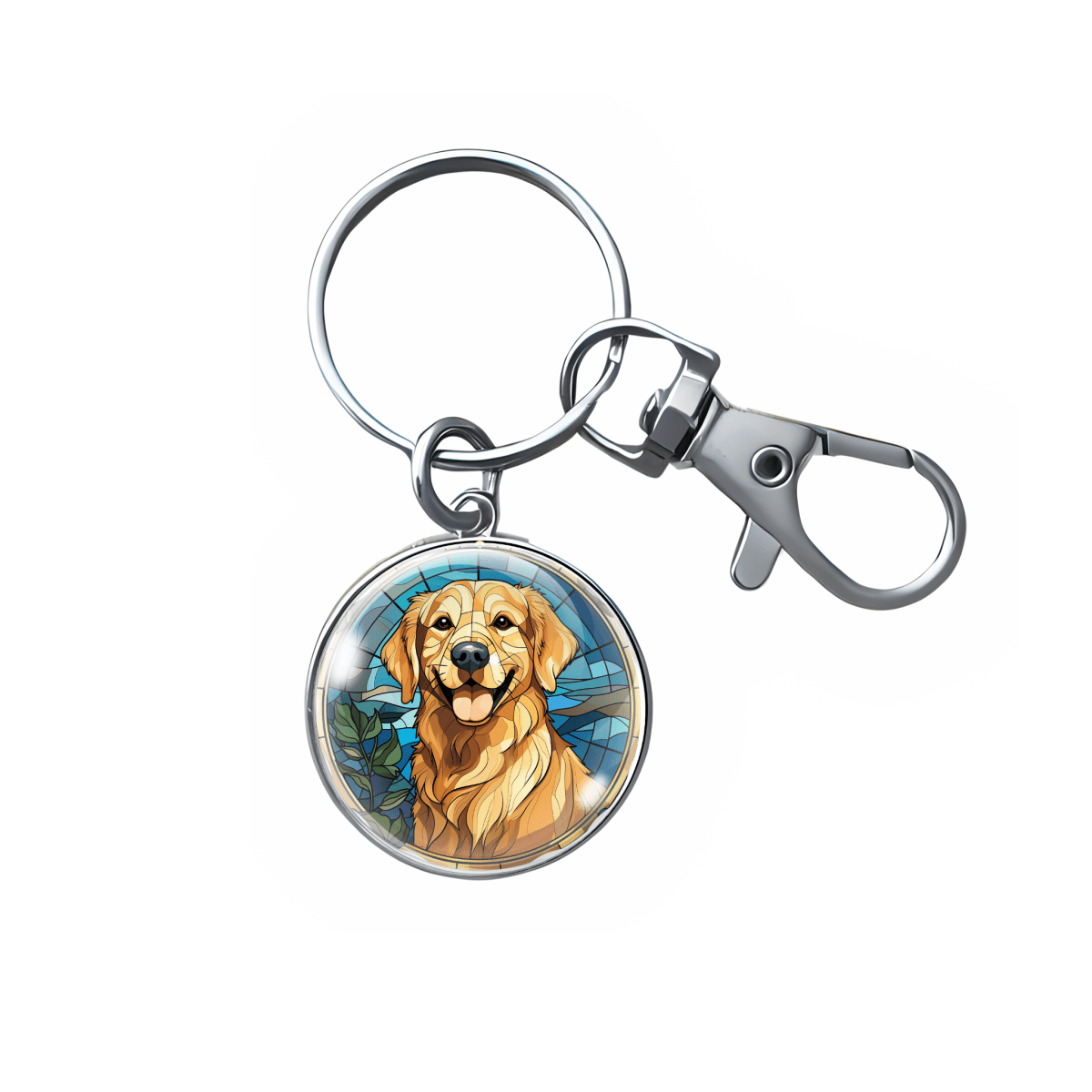 Golden Retriever Key Rings – Handmade & Timeless