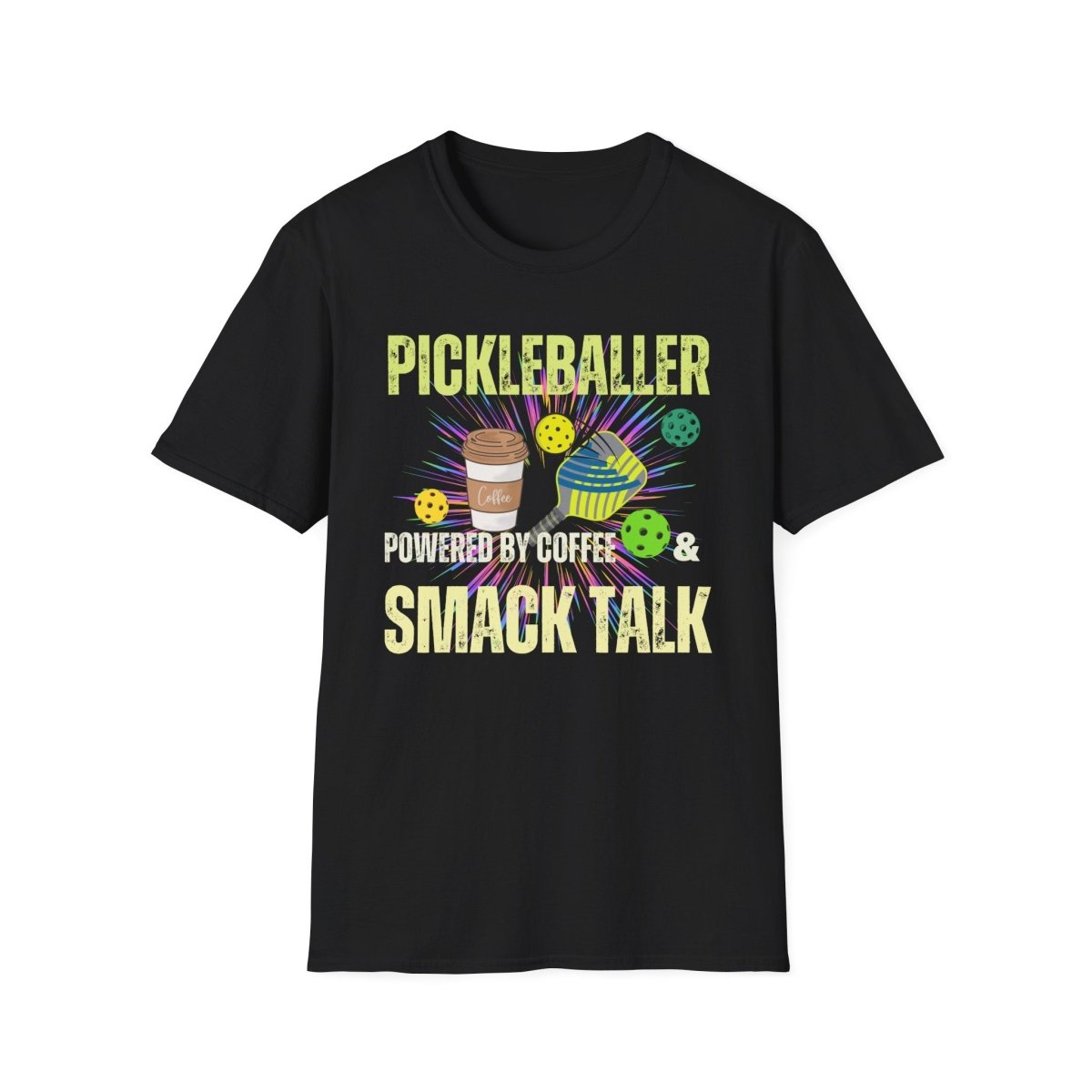 Graphic T-Shirt with Pickleballer Smack Talk Design
