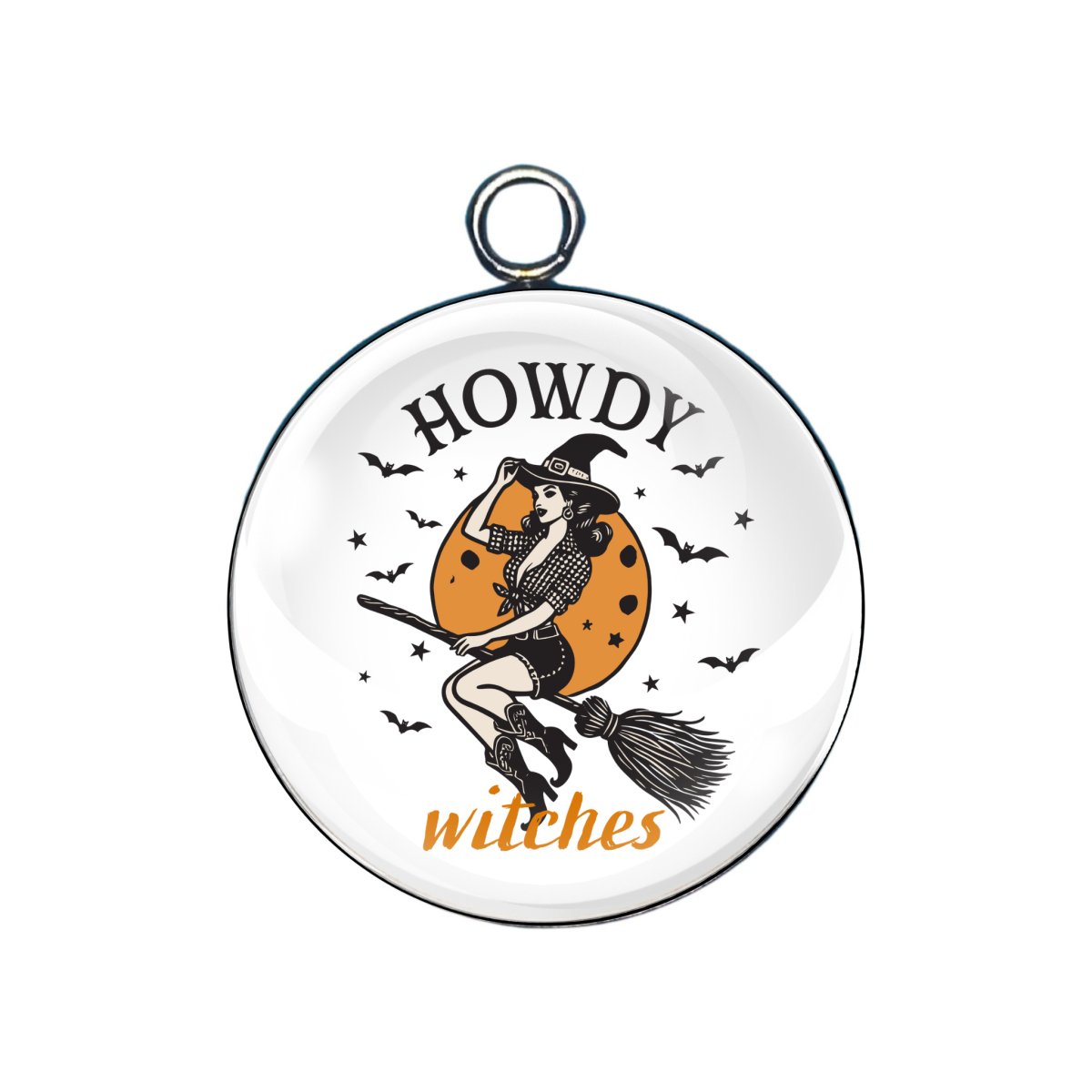 Halloween Pinup Witch Charms