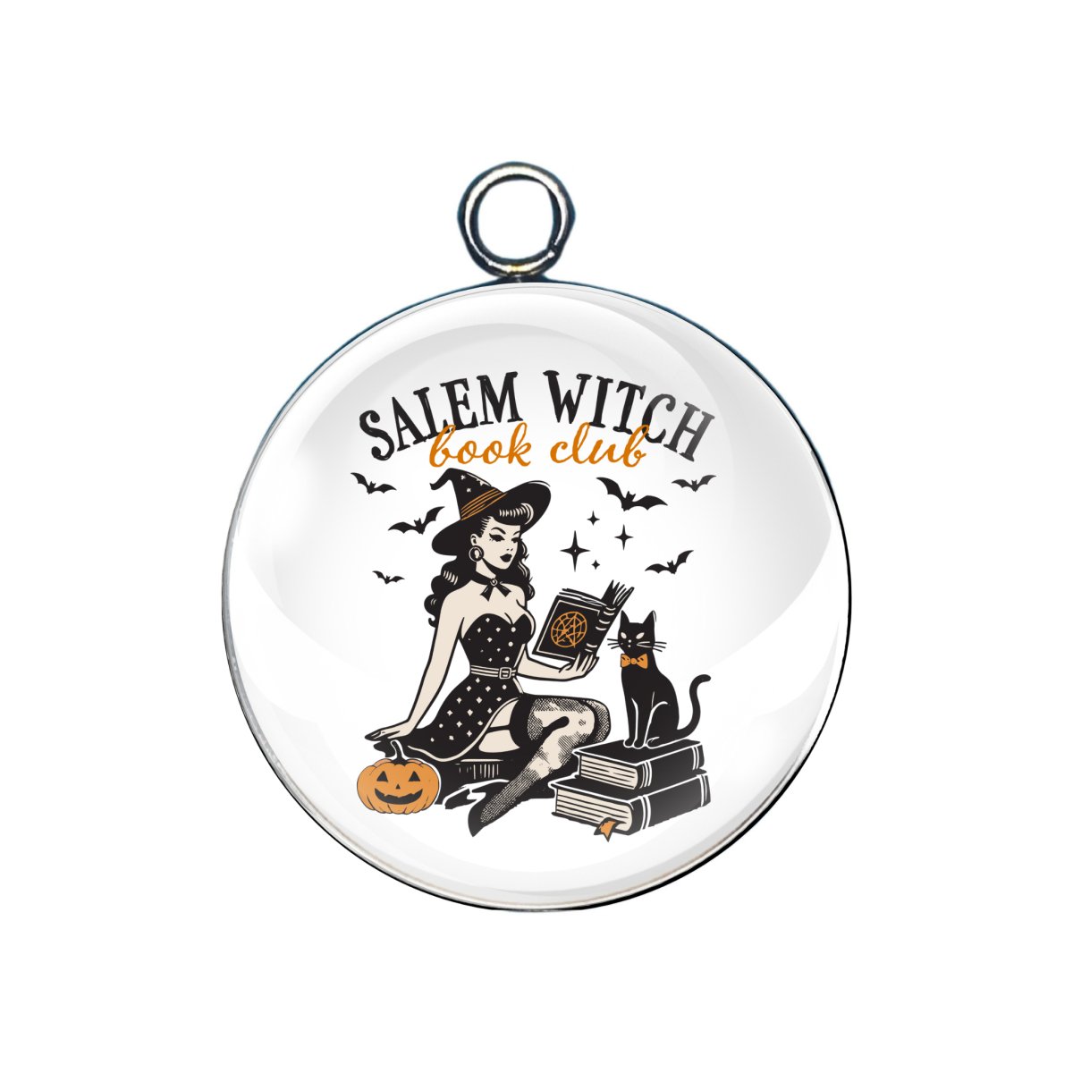 Halloween Pinup Witch Charms