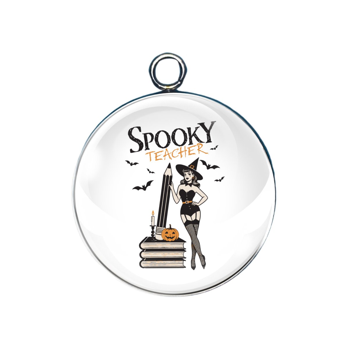 Halloween Pinup Witch Charms