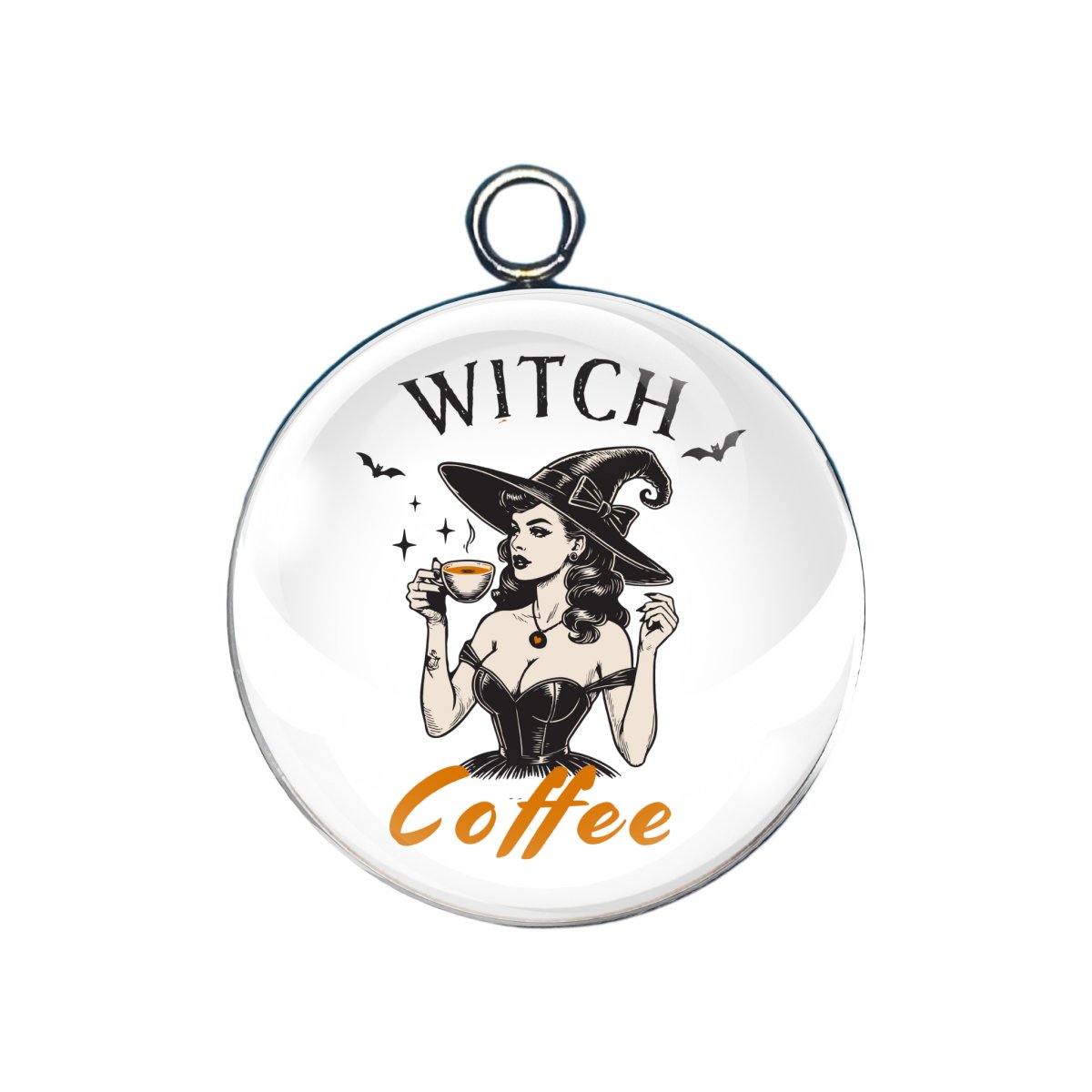 Halloween Pinup Witch Charms