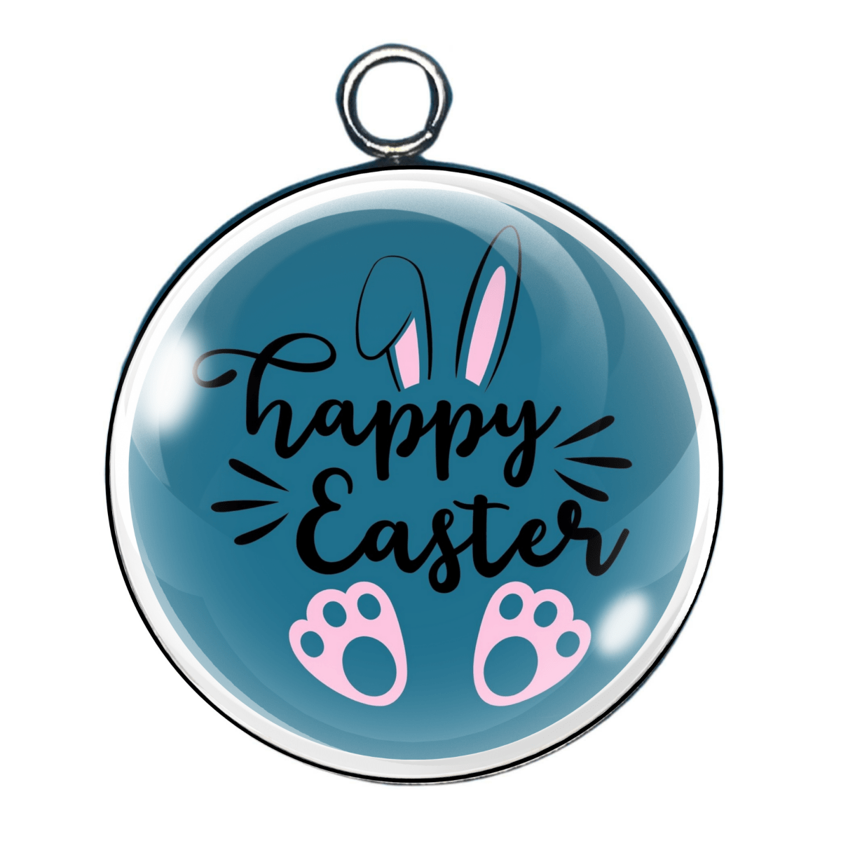 Happy Easter Charms for Making Jewelry