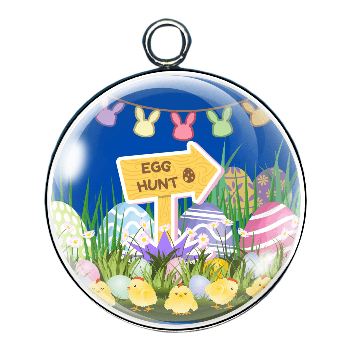 Happy Easter Charms for Making Jewelry